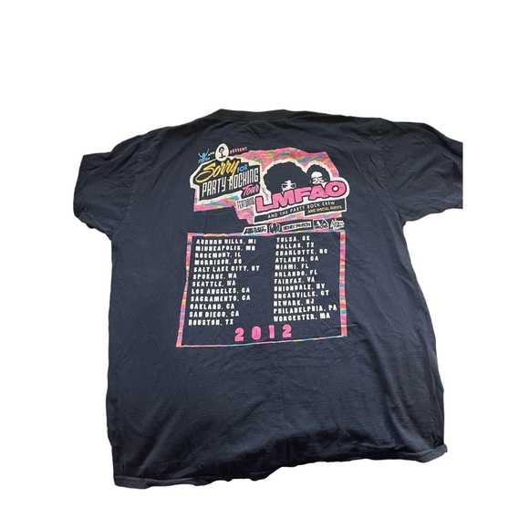 LMFAO concert festival cotton band tee - Picture 3 of 3